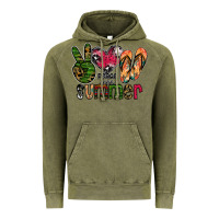 Vintage Olive peace love summer Vintage Hoodie - CowhideDigitalArt