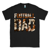 Black no background american football dad Classic Tee - Jasminsmagicworld