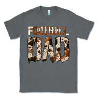 Charcoal Heather no background american football dad Classic Tee - Jasminsmagicworld