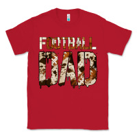 Red no background american football dad Classic Tee - Jasminsmagicworld