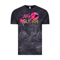 Cloud Black hey sugar valentine's day Vintage Tee - FaDigitalArtStudio