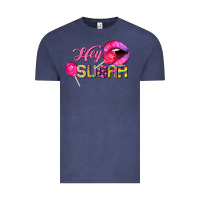 Vintage Denim hey sugar valentine's day Vintage Tee - FaDigitalArtStudio