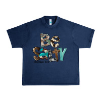 Navy Be Salty Urban Heavy Tee - FaDigitalArtStudio