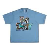Pebble Blue Be Salty Urban Heavy Tee - FaDigitalArtStudio