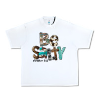 White Be Salty Urban Heavy Tee - FaDigitalArtStudio