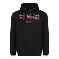 Black senior 2024 halloween Heavyweight Hoodie - RanaPortraitStore