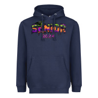 Navy senior 2024 halloween Heavyweight Hoodie - RanaPortraitStore