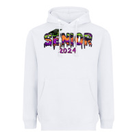 White senior 2024 halloween Heavyweight Hoodie - RanaPortraitStore