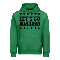 Emerald let's go brandon black Urban Hoodie - Jasminsmagicworld