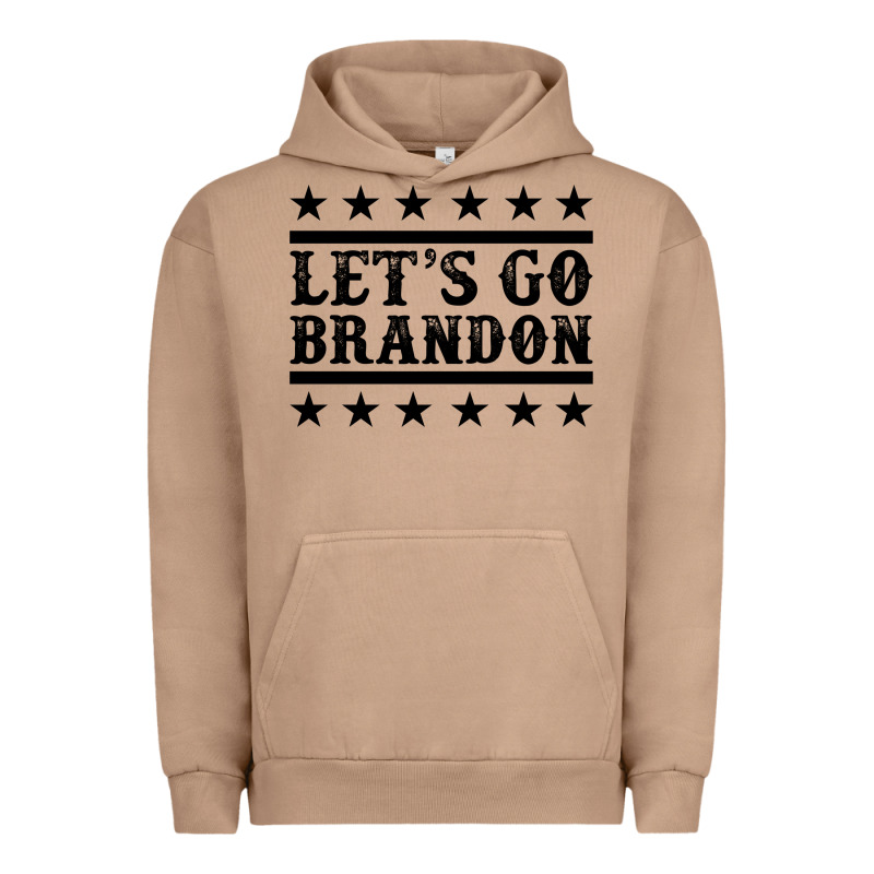 Let's Go Brandon Black Urban Hoodie by Jasminsmagicworld | Teevron