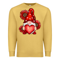 Antique Gold valentines day red Premium Sweatshirt - RanaPortraitStore