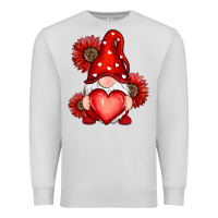 Dove Grey valentines day red Premium Sweatshirt - RanaPortraitStore
