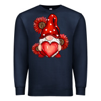 Navy valentines day red Premium Sweatshirt - RanaPortraitStore