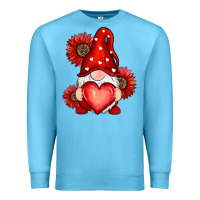 Ocean Blue valentines day red Premium Sweatshirt - RanaPortraitStore