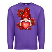 Purple valentines day red Premium Sweatshirt - RanaPortraitStore