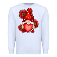 White valentines day red Premium Sweatshirt - RanaPortraitStore