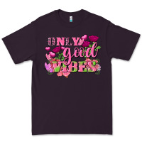 Plum Valentine's Day only good vibes Premium Tee - FaDigitalArtStudio