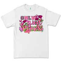 White Valentine's Day only good vibes Premium Tee - FaDigitalArtStudio