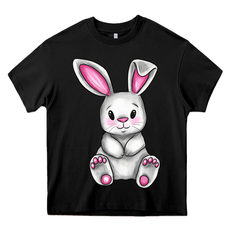 Cute Bunny Easter Heavy Core Tee by CowGirlArtShop | Teevron