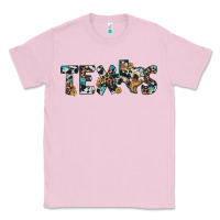 Bubblegum Pink texas sunflower cowhide leopard texas map Classic Tee - Artiststas