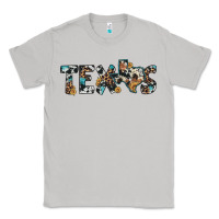Moon Dust texas sunflower cowhide leopard texas map Classic Tee - Artiststas