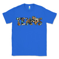 True Royal texas sunflower cowhide leopard texas map Classic Tee - Artiststas