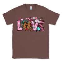 Chestnut love valentines day nurse Classic Tee - OliviaCreatesArt
