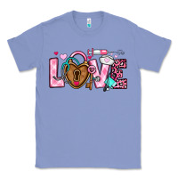 Colony Blue love valentines day nurse Classic Tee - OliviaCreatesArt