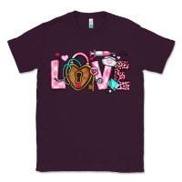 Plum love valentines day nurse Classic Tee - OliviaCreatesArt