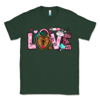 Sports Green love valentines day nurse Classic Tee - OliviaCreatesArt