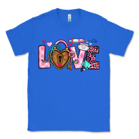 True Royal love valentines day nurse Classic Tee - OliviaCreatesArt
