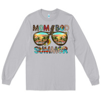 Moon Dust Mom Bad Summer Long Sleeve Tee - CowhideDigitalArt