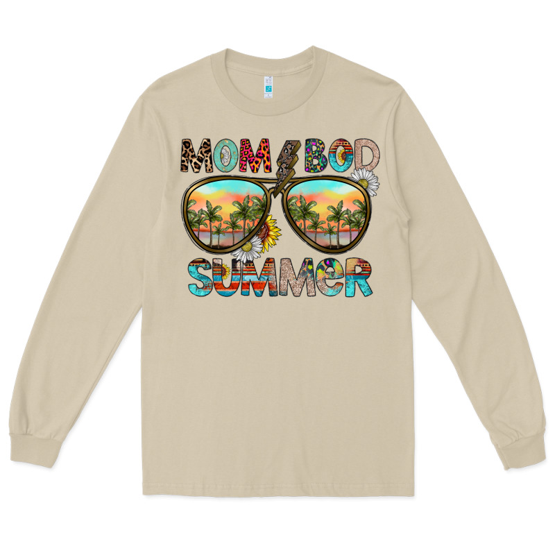Mom Bad Summer Long Sleeve Tee by CowhideDigitalArt | Teevron