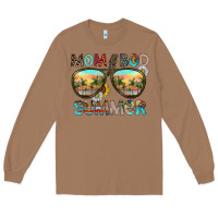 Toasted Coconut Mom Bad Summer Long Sleeve Tee - CowhideDigitalArt