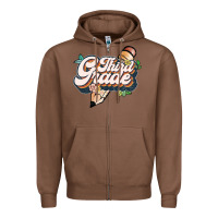 Chestnut third grade Zipper Hoodie - JahusDesignShop