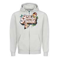 Dove Grey third grade Zipper Hoodie - JahusDesignShop