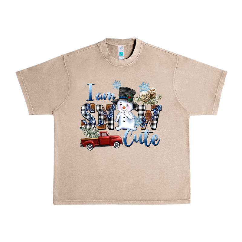 I Am Snow Cute Urban Heavy Tee by FaDigitalArtStudio | Teevron
