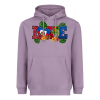 Lavender love haitian republic Heavyweight Hoodie - RanaPortraitStore