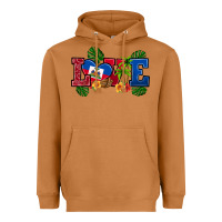 Meerkat love haitian republic Heavyweight Hoodie - RanaPortraitStore