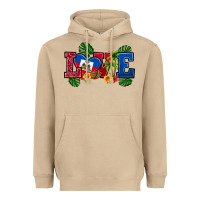 Mushroom love haitian republic Heavyweight Hoodie - RanaPortraitStore