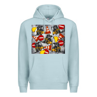 Blue Mist forklift tumbler Premium Hoodie - Artiststas