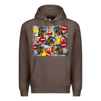 Coffee forklift tumbler Premium Hoodie - Artiststas