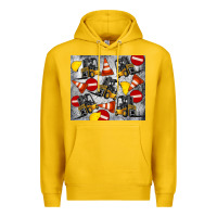 Lemon forklift tumbler Premium Hoodie - Artiststas