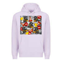 Lilac forklift tumbler Premium Hoodie - Artiststas