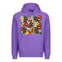 Purple forklift tumbler Premium Hoodie - Artiststas