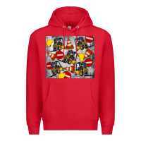 Red forklift tumbler Premium Hoodie - Artiststas