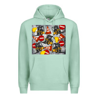Seafoam forklift tumbler Premium Hoodie - Artiststas