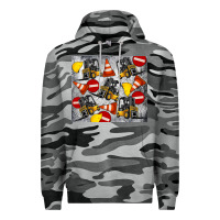 Slate Camo forklift tumbler Premium Hoodie - Artiststas