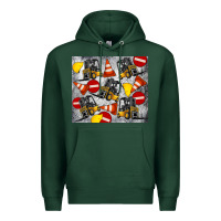 Sports Green forklift tumbler Premium Hoodie - Artiststas