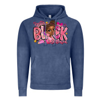 Vintage Denim Pretty Black Educated Vintage Hoodie - CowhideDigitalArt